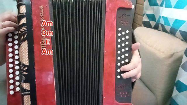 ЗАНАВЕСОЧКИ (сериал "Сваты") / Разбор на гармони с цифрами смотреть онлайн