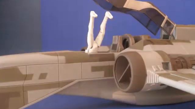 STAR WARS Mini Stop-motion No.-2 Clone Pilot Odd ball and ARC-170 fighter смотреть онлайн