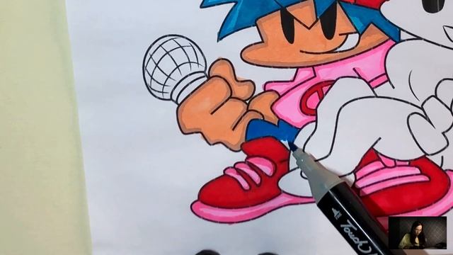 FRIDAY NIGHT FUNKIN COLORING PAGES | HOW TO COLORING FRIDAY NIGHT FUNKIN | SPEED COLORING смотреть онлайн