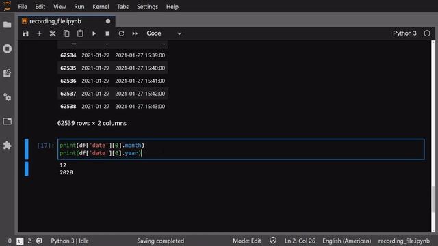 Python Tutorial: Pandas Basics with Timeseries смотреть онлайн
