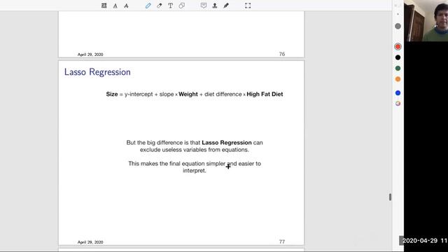 Lecture 27: Lasso regression, Hyperparameter Tuning, Time series data analysis (part 1) смотреть онлайн