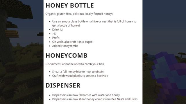 Minecraft - BEES !! NEW MOB !! Snapshot 19w34a Out Now ! [ Change Log ] Java Edition смотреть онлайн