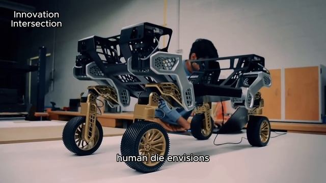 Hyundai Elevate: The Electric Car That Walks! Exploring Mobility's Future with Robotic Legs смотреть онлайн