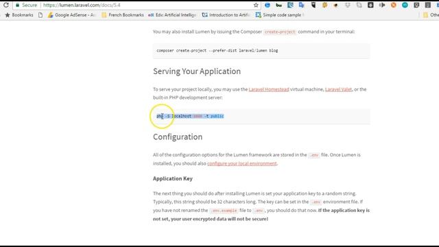 API tutorial for Beginners step by step - 1 - Installation of Laravel Lumen смотреть онлайн