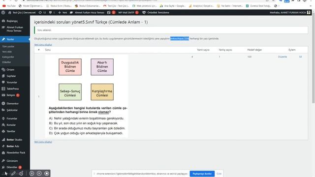 Wordpress'te mTouch Quiz Eklentisi İle Soru Ekleme смотреть онлайн