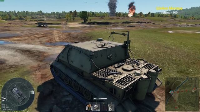 ТРОГАЕМ САУ 38 cm Sturmmörser («Sturmtiger») в War Thunder смотреть онлайн