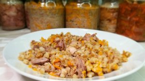 3 рецепта которые нужно только разогреть! Тушенка, гречневая каша, в автоклаве Малиновка Смарт Шеф.