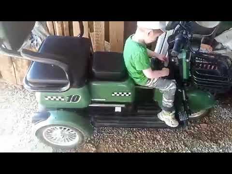 Отзыв покупателя на Электротрицикл Rutrike Бумеранг смотреть онлайн