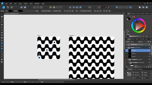 Affinity Designer Pattern Tutorial / Walkthrough & Best tipps смотреть онлайн