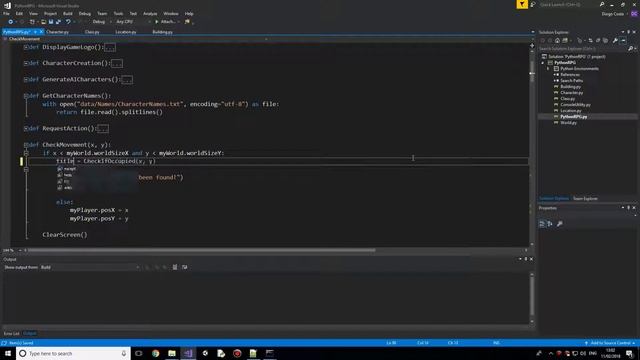 Python Text-based RPG - Updating the Check Movement - Part 20 смотреть онлайн
