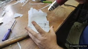 Как заклеить пластиковую бочку.