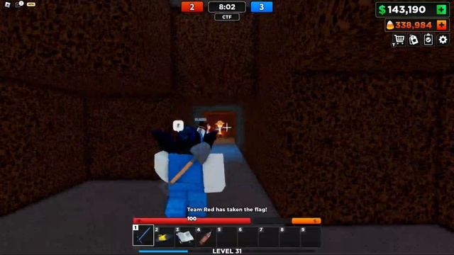 USING THE SPELLBOOK IN ROBLOX FLAG WARS смотреть онлайн