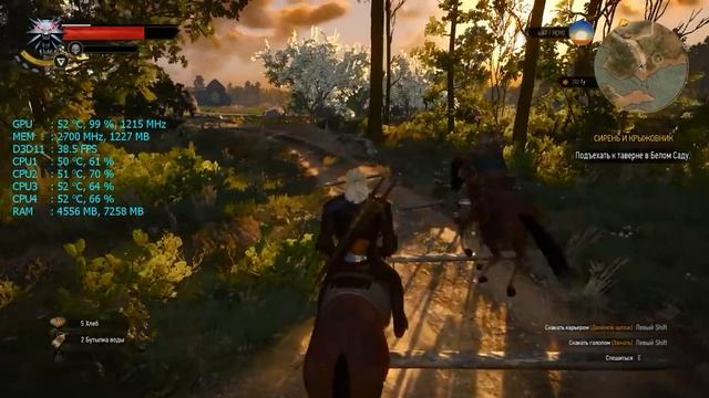 The Witcher 3: Wild Hunt - (i3 - 2120 / MSI GTX 750 Ti 2 gb /1360x768/1080p DSR) смотреть онлайн