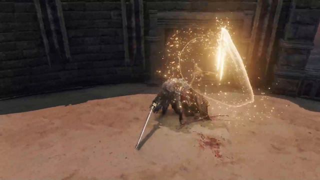 Elden Ring - Blaidd vs Tanith's Crucible Knight смотреть онлайн