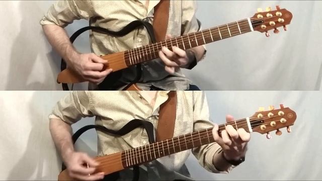 Мое музыкальное искусство на гитаре - Алексей Левин - РОЗА (композиция моего сочинения) смотреть онлайн