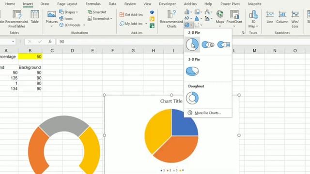 How to Create a 270-degree Gauge Chart in Excel смотреть онлайн