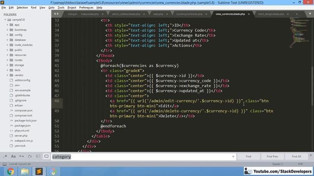 #126 Make E-com in Laravel 5.7 / 5.8 | Currency Converter (II) | View Currencies | Edit Currency смотреть онлайн