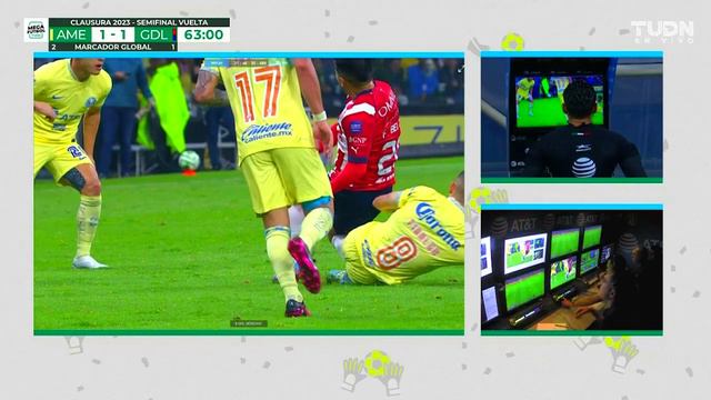 ¡EXPULSADO! Fidalgo pone en tensión al ave | América 1-1 Chivas | CL2023 - Semis | TUDN смотреть онлайн