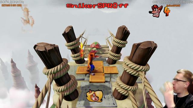 Crash Bandicoot N. Sane Trilogy - САМЫЙ СЛОЖНЫЙ УРОВЕНЬ? (прохождение #3) смотреть онлайн