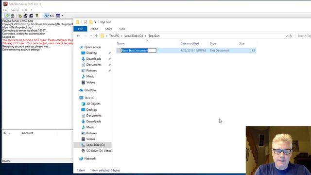 How to Set Up a Filezilla FTP Server on Windows 10 смотреть онлайн