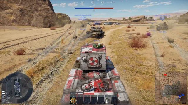 War Thunder - Heavy Tank KV-2 BR 90++ смотреть онлайн