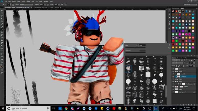 ROBLOX GFX TIMELAPSE 10 [C4D+PS] смотреть онлайн
