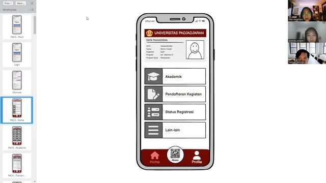 Presentasi Wireframe PACIS Mobile di Balsamiq - Pemasaran Seluler B смотреть онлайн
