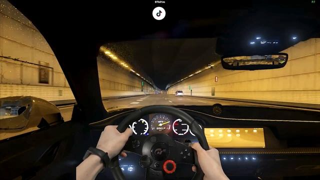 Porsche 911 GT - Driving in Heavy Rain | Realistic Street Driving in Assetto Corsa смотреть онлайн