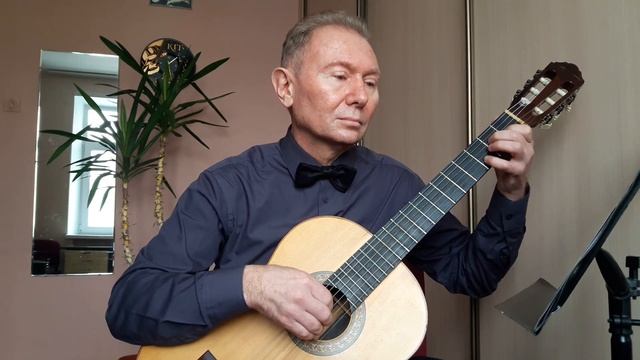 Раймонд Паулс. Вернисаж (на гитаре). Обработка Олега Копенкова смотреть онлайн