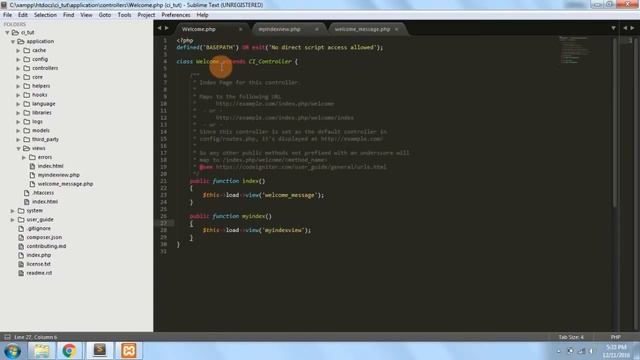 Codeigniter Tutorial for Beginners Step by Step | How Codeigniter Works смотреть онлайн