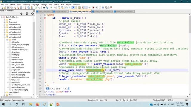 WEB SERVICE 6 : Menampilkan Data JSON Dengan CRUD PHP Bootstrap - Bagian 4 смотреть онлайн