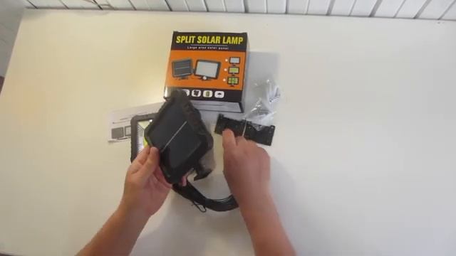 Прожектор с солнечной батареей и датчиком движения за 720 руб. В конце, видео работы прожектора. смотреть онлайн