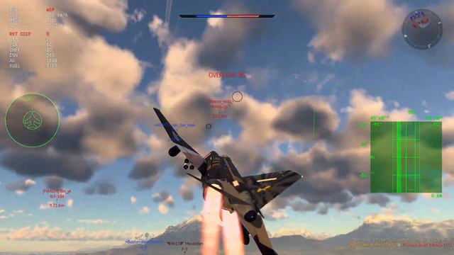 Japan F-4EJ Phantom II "Jack of all Trades" War Thunder Frisky Whisky смотреть онлайн