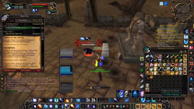 Tablet of the Seven quest wow classic смотреть онлайн