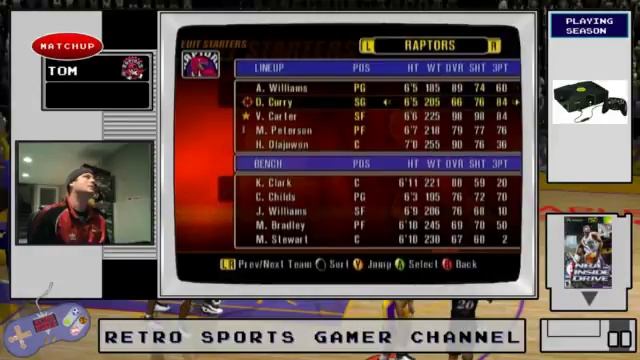 NBA Inside Drive 2002 - Xbox - Toronto Raptors смотреть онлайн