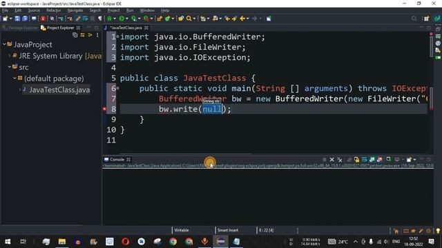 Java Tutorial #83 - Java BufferedWriter Class with Examples (File Handling) смотреть онлайн