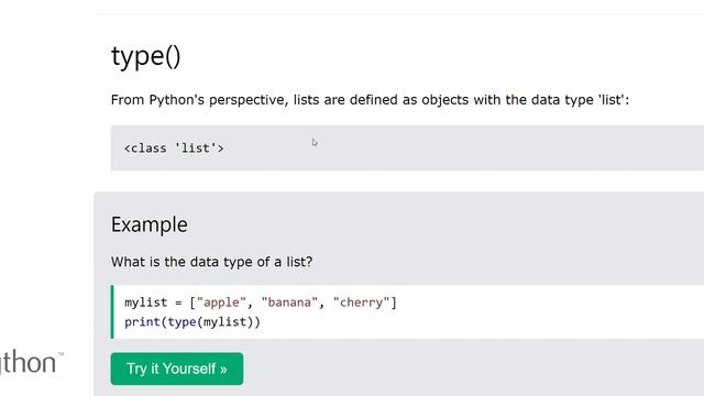 Lists in Python - Python Tutorial - w3Schools -Chapter-18 English смотреть онлайн
