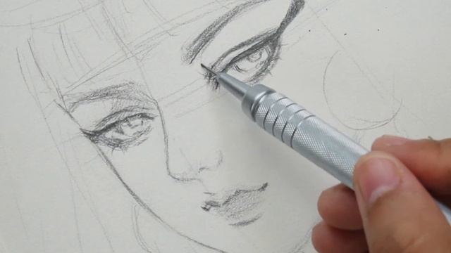 Draw the Egyptian queen | semi realistic style смотреть онлайн