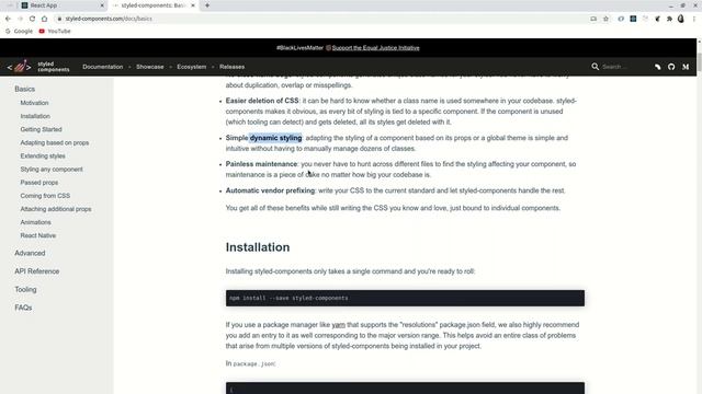 React Tutorial - Inline Style | Css Stylesheets | Css Modules | Styled Components смотреть онлайн