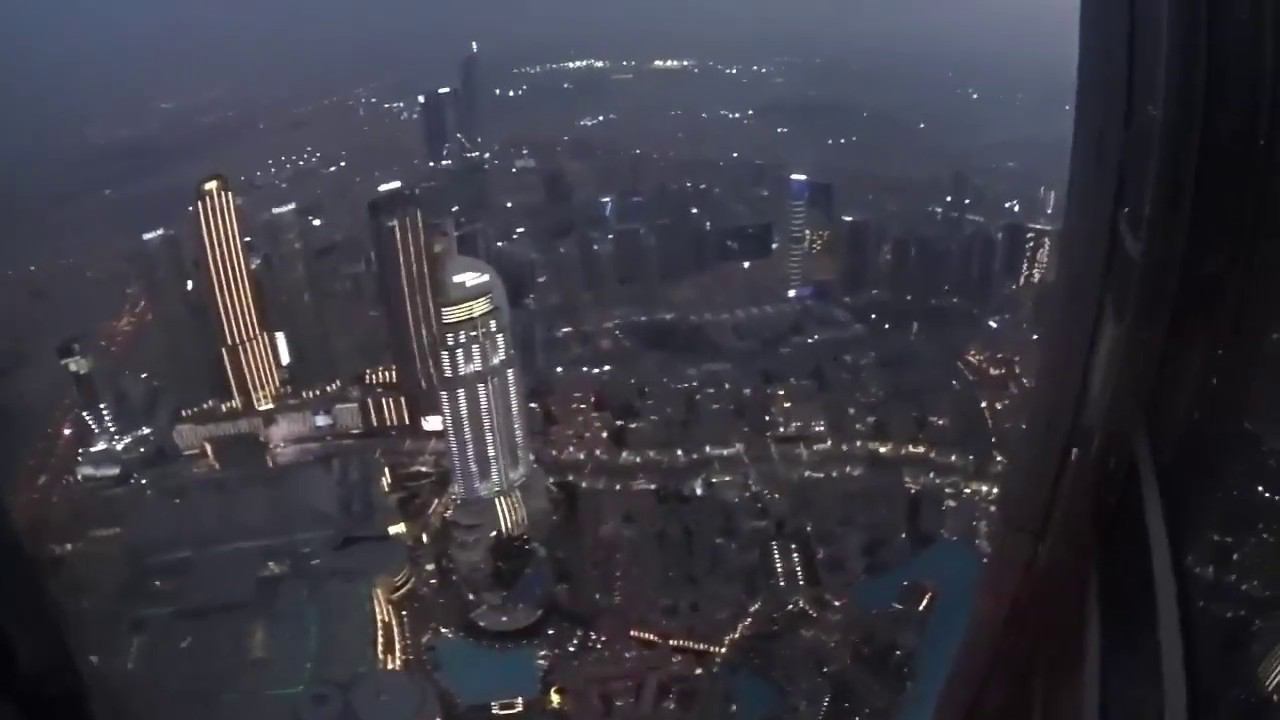 Подъём на Бурдж-Халифа в Дубае смотреть онлайн