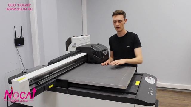 Видеообзор УФ принтера Nocai модели NC-UV0609 смотреть онлайн
