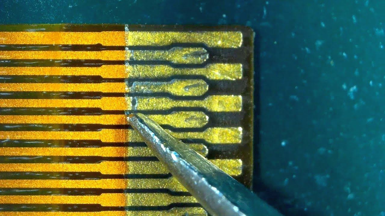 Восстановление контактов шлейфа / Не работают кнопки фотокамеры Nikon S6800 смотреть онлайн