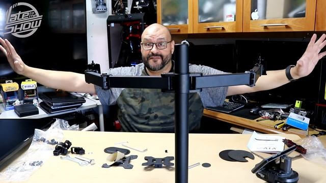 VIVO Dual Monitor Desk Mount Stand смотреть онлайн