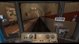 Нарвская станция метро СПб в Minecraft