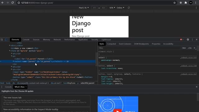 Learn Django 3 - Build MPTT Comments - Building a Simple Blog Series Part 5 смотреть онлайн