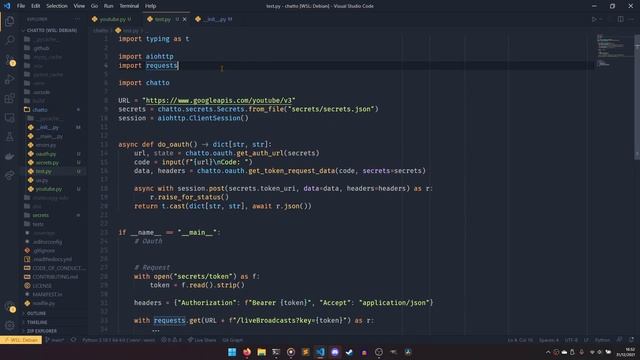 Experimenting with the YouTube Chat API смотреть онлайн
