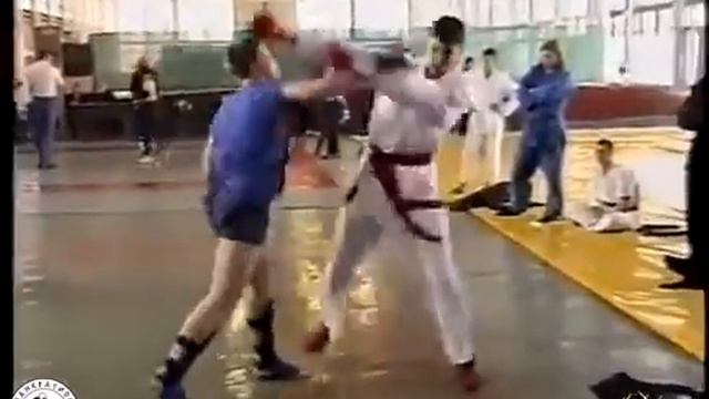 Открытый ковер по контактному каратэ в МГТУ имени Баумана.