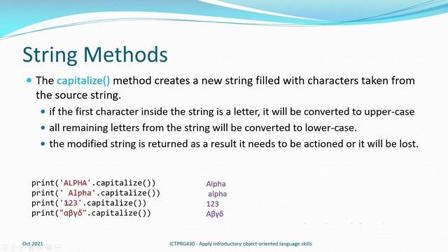 Intro. to Python programming course - P.E.2 - Theory 2.1 смотреть онлайн