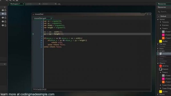Game Maker Studio 2: Tower Defense Game 3/3