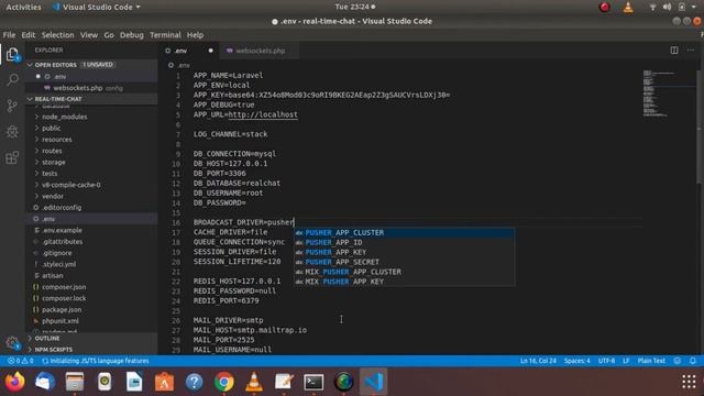 Part 2 Real Time Chat with LaravelWebsocket and Vue.js смотреть онлайн